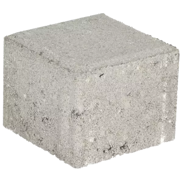 Ecotop Base Halve bss 10,5x10,5x8 normaal facet grijs KOMO