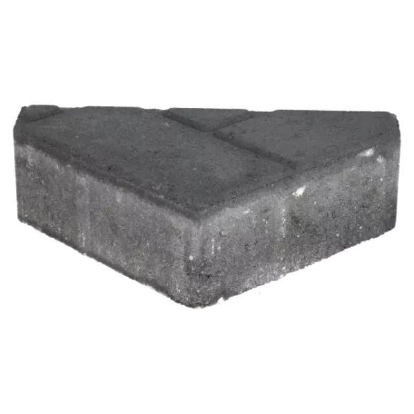 Ecotop Premium Bisschopsmuts 29,5x5x19,5x8 normaal facet antraciet met schijnvoeg bss KOMO P2