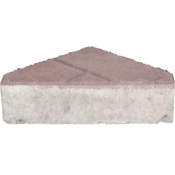 Ecotop Premium Bisschopsmuts 29,5x5x19,5x8 normaal facet heidekleur met schijnvoeg bss KOMO PL2