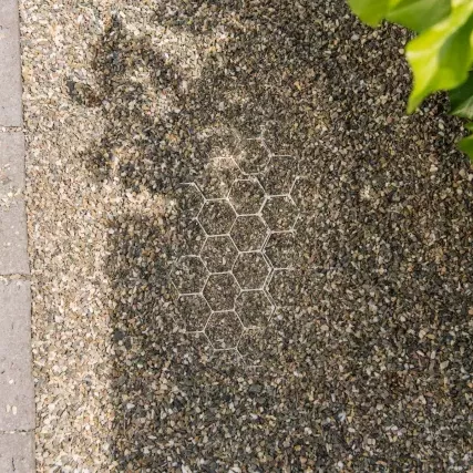 Eurogravel Plus Wit 120x100x3cm