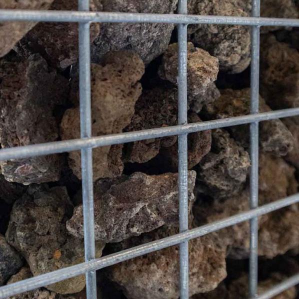 Lava rood-bruin breuksteen 40-80mm Bigbag 1m3 | 1000KG