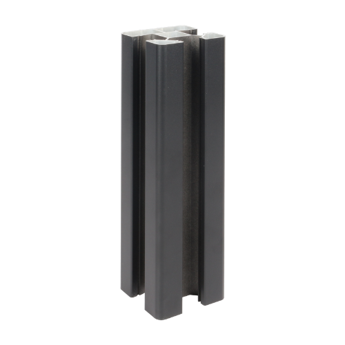 Aluminium composiet schutting paal compleet
