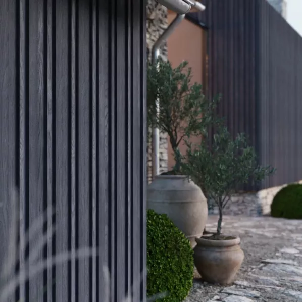 MCB360X | Envello Cladding Board & Batten+ Anthracite* 3600x200x26/14mm