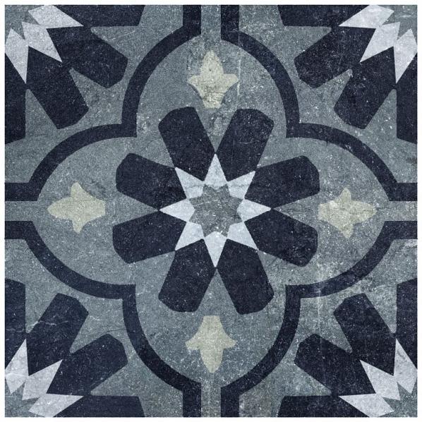 GeoCeramica® 80x80x4 Decoro Tulipani