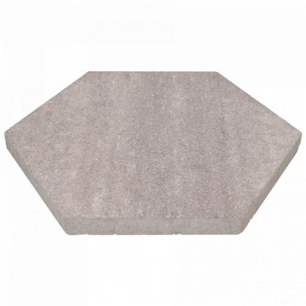 Soft Comfort Zeskant 60/52,5x30x4 cm Ivory