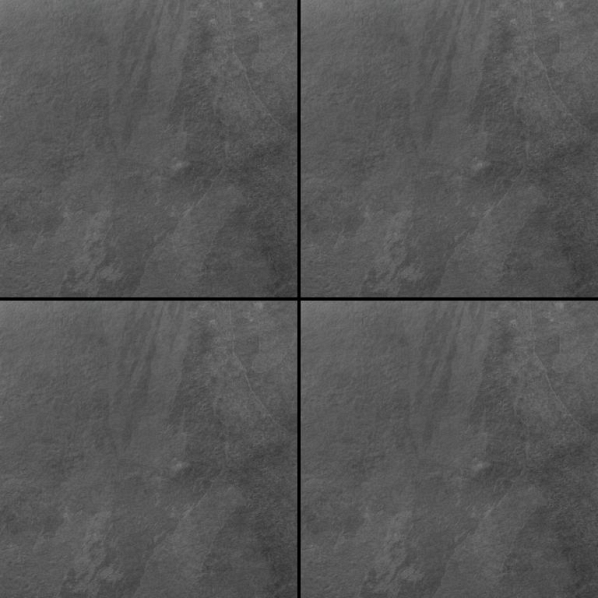 Ceramaxx Durban slate Black Berry, 60x60x3 cm