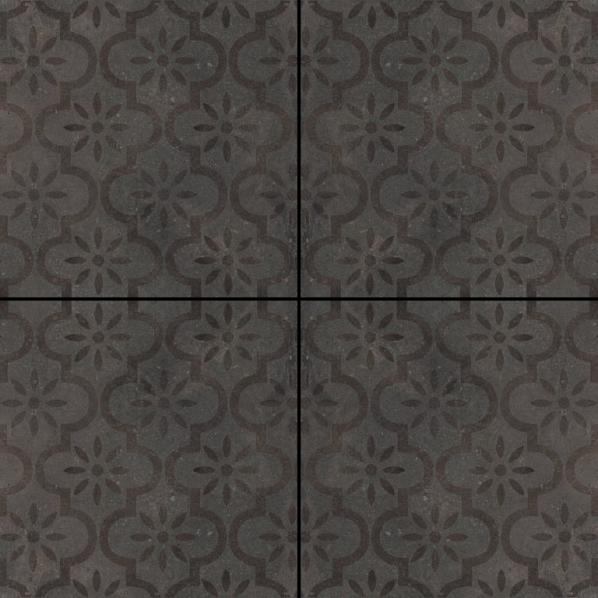 Ceramaxx Dekor Classic Carbone, 60x60x3 cm