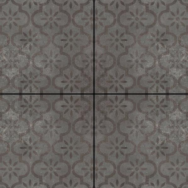 Ceramaxx Dekor Classic Grigio, 60x60x3 cm