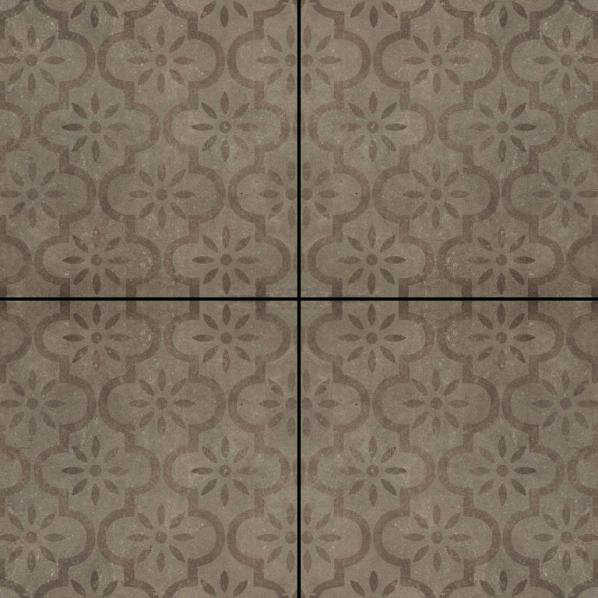 Ceramaxx Dekor Classic Taupe, 60x60x3 cm