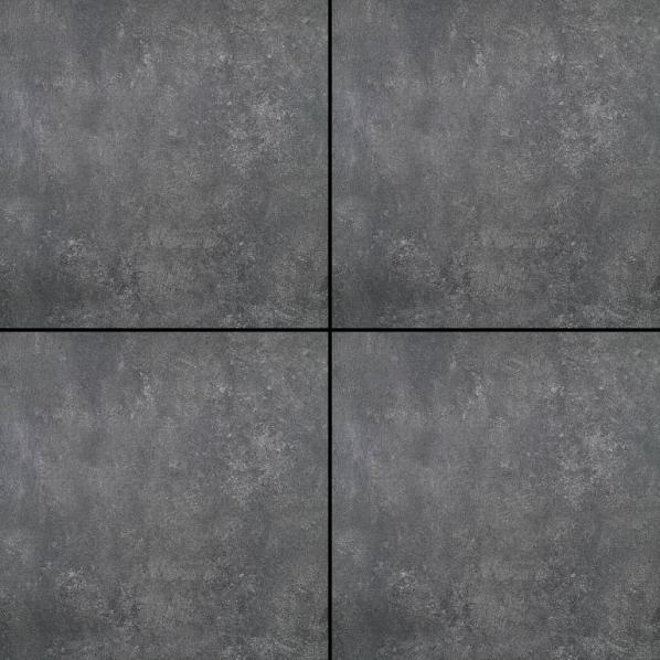 Ceramaxx Cimenti Clay Anthracite, 60x60x3 cm
