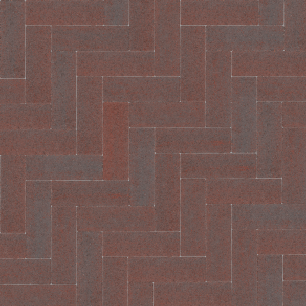 Dikformaat ExcluKera 21x7x8 cm Rood-Zwart