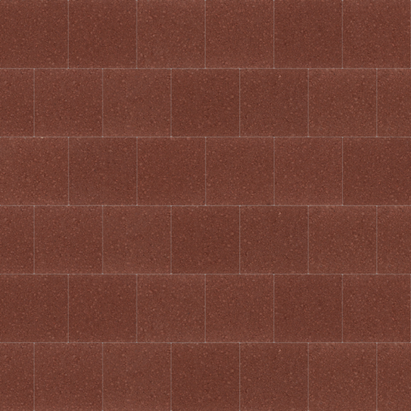 ExcluKera 20x20x6 cm KOMO rood met deklaag