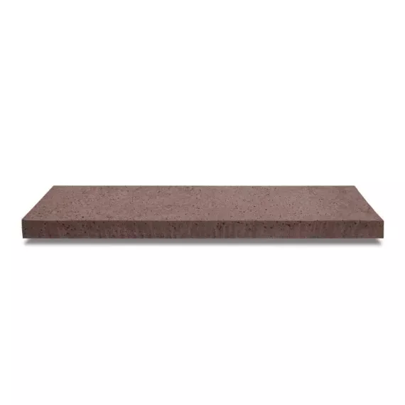 Oud Hollandse opsluitbanden (gewapend) 100x20x5 roodbruin
