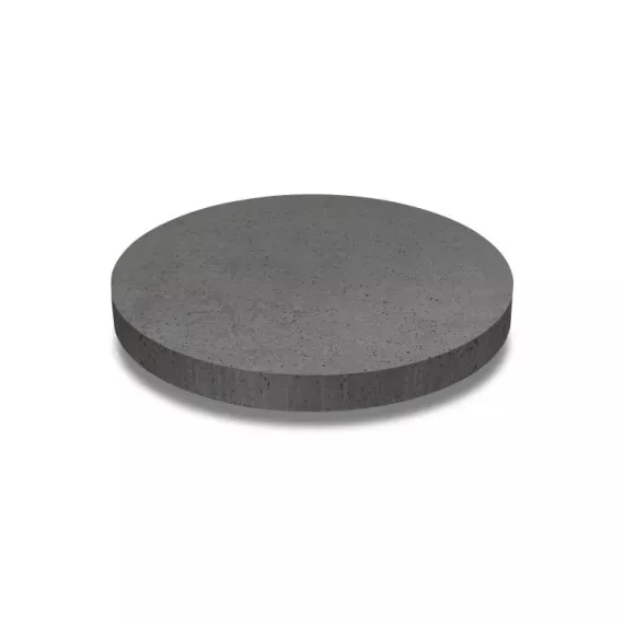 Oud hollandse tegel rond 100x100x7 antraciet
