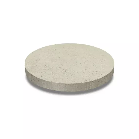 Oud hollandse tegel rond 100x100x7 crème