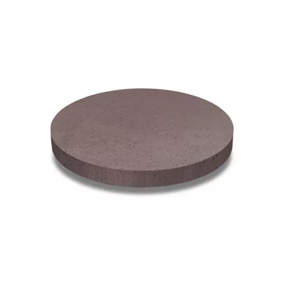 Oud hollandse tegel rond 100x100x7 taupe