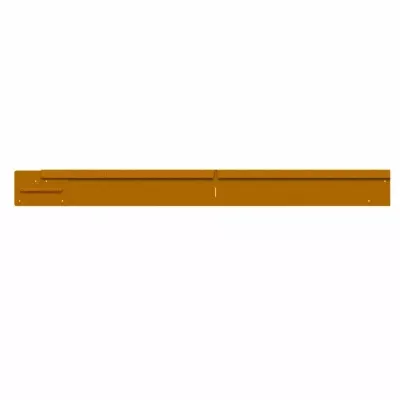 Flexline Borderrand Hoekstuk Cortenstaal 10cm