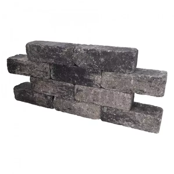 Catrock Getrommeld 31x11,5x10 cm Grijs/Zwart