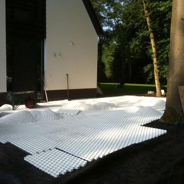 Easygravel®3XL wit 91,2x65x3,4cm