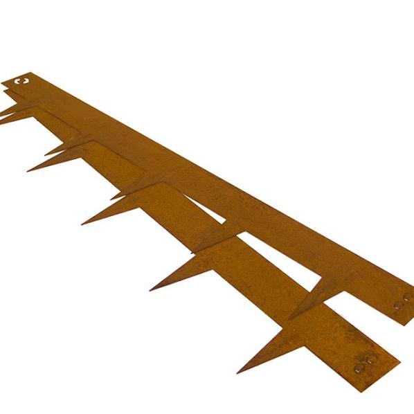 Multi-edge METAL corten 100x17,5x0,015cm (per 10 stuks)
