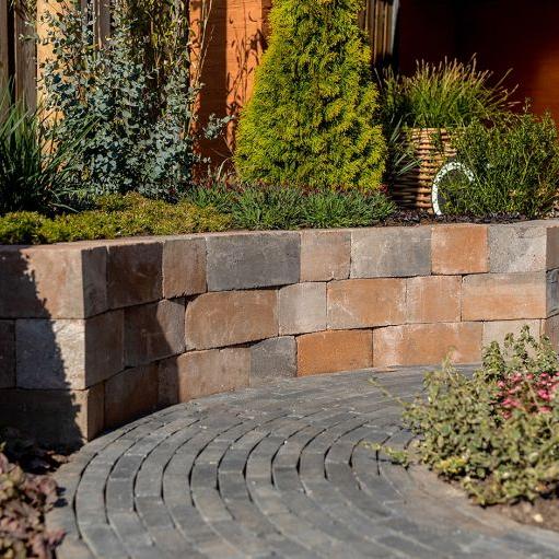 Palinoblock getrommeld 60x15x15cm lime