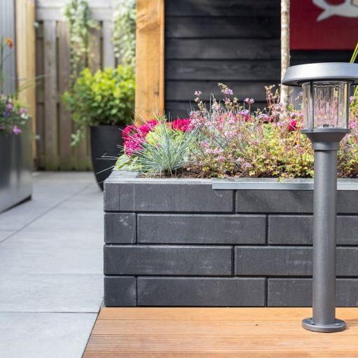 Decor block XL 80x12,5x12,5cm antraciet